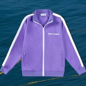 Palm Angels Women's Purple Sports Jacket